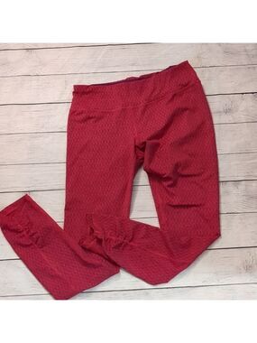 Prana pink leggings size medium